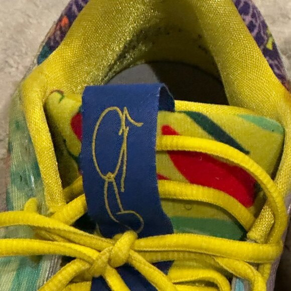 Nike PG 6 What The Opti Yellow Metallic Silver DR8959-700 Men\'s Size 10.5 main image 5
